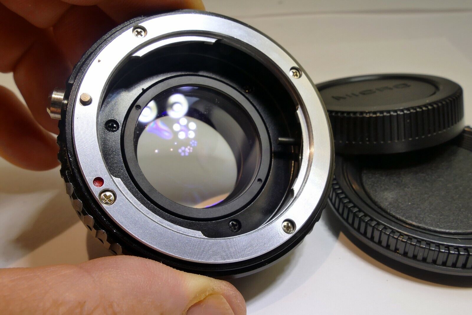 Focal Reducer Lens Booster Adapter Nikon G to M4/3 cameras Panasonic GH5 GH4
