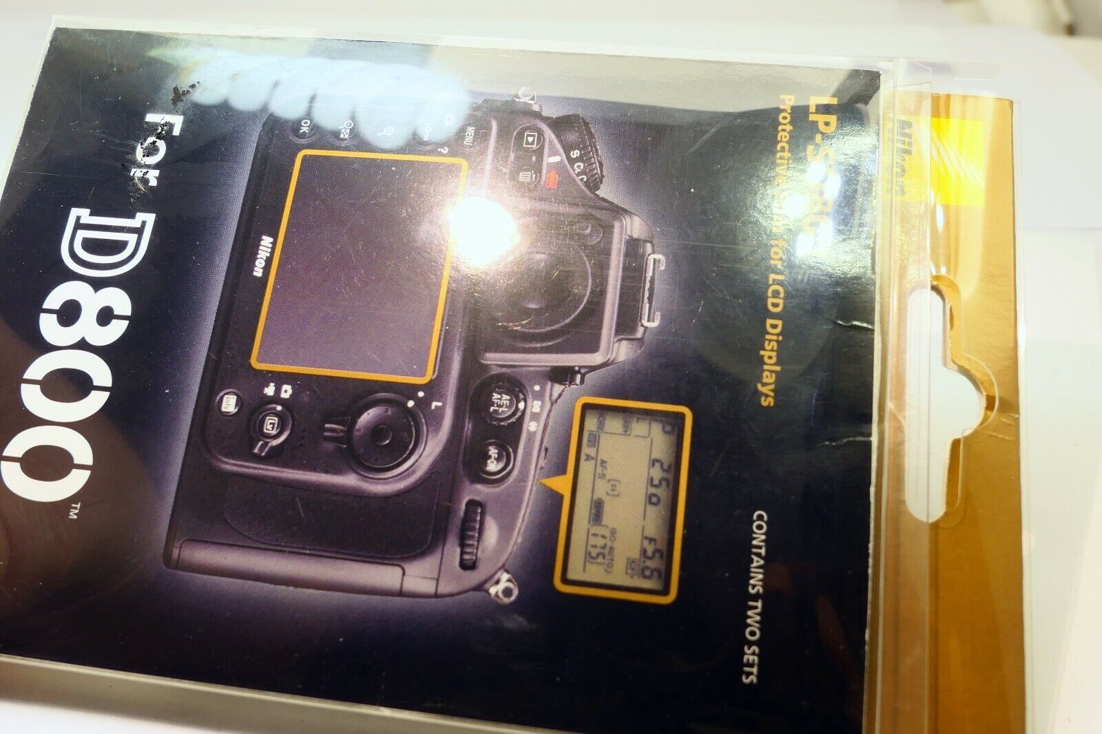 Nikon LP-SD800 LCD Protective Film D800 and D800E cameras Genuine OEM original
