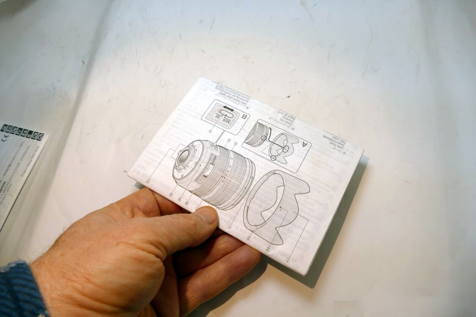 Nikon AF-S DX ED 18-70mm f3.5-4.5 G IF FLENS Instruction Guide Manual