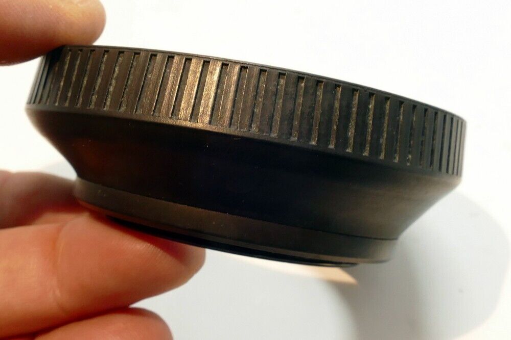 Rubber 52mm Lens Hood Shade for 50mm f1.8 f1.7 f2