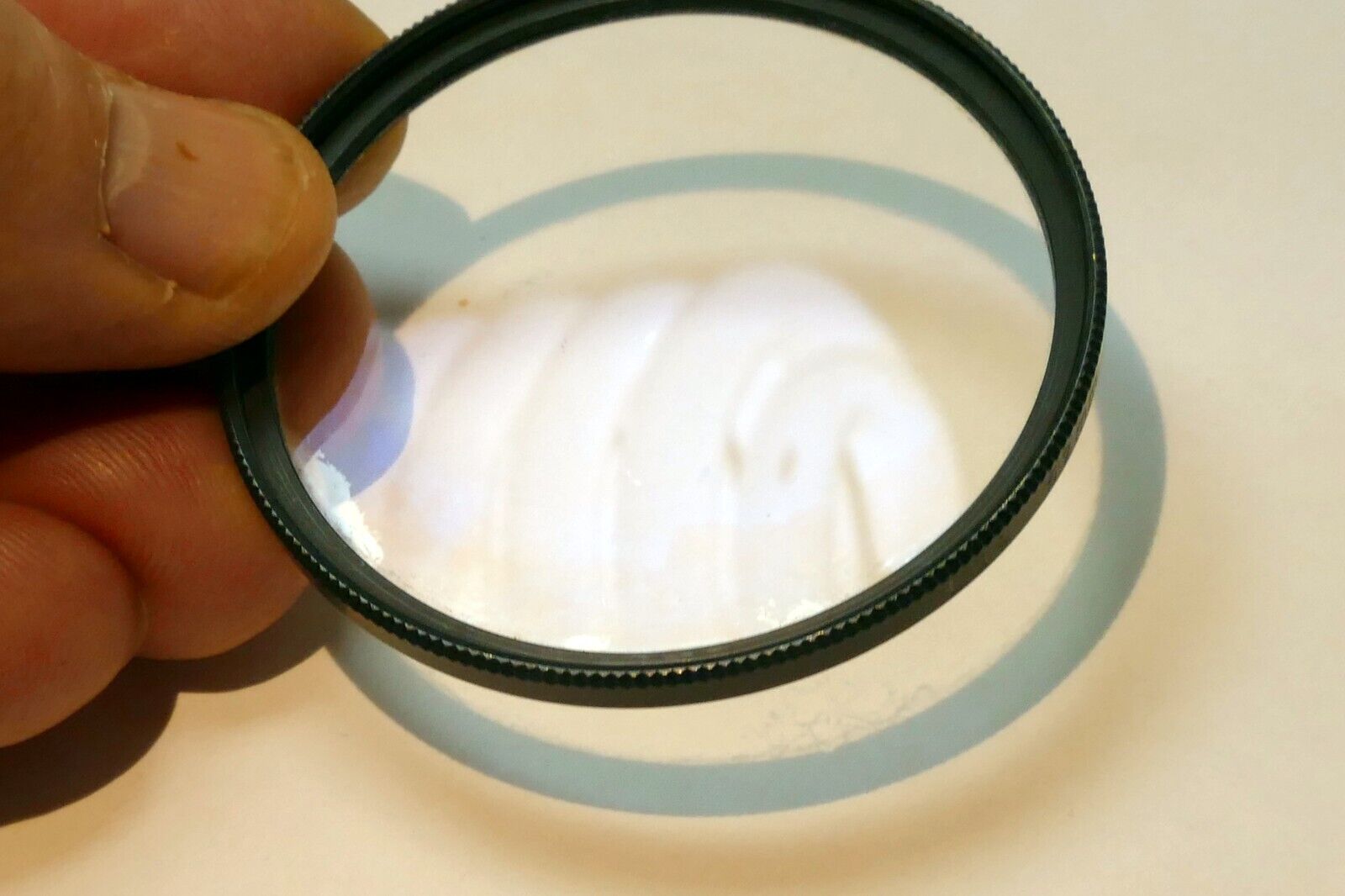 Nikon Nikkor 52mm L39 Filter UV Haze  - genuine , with coating separation