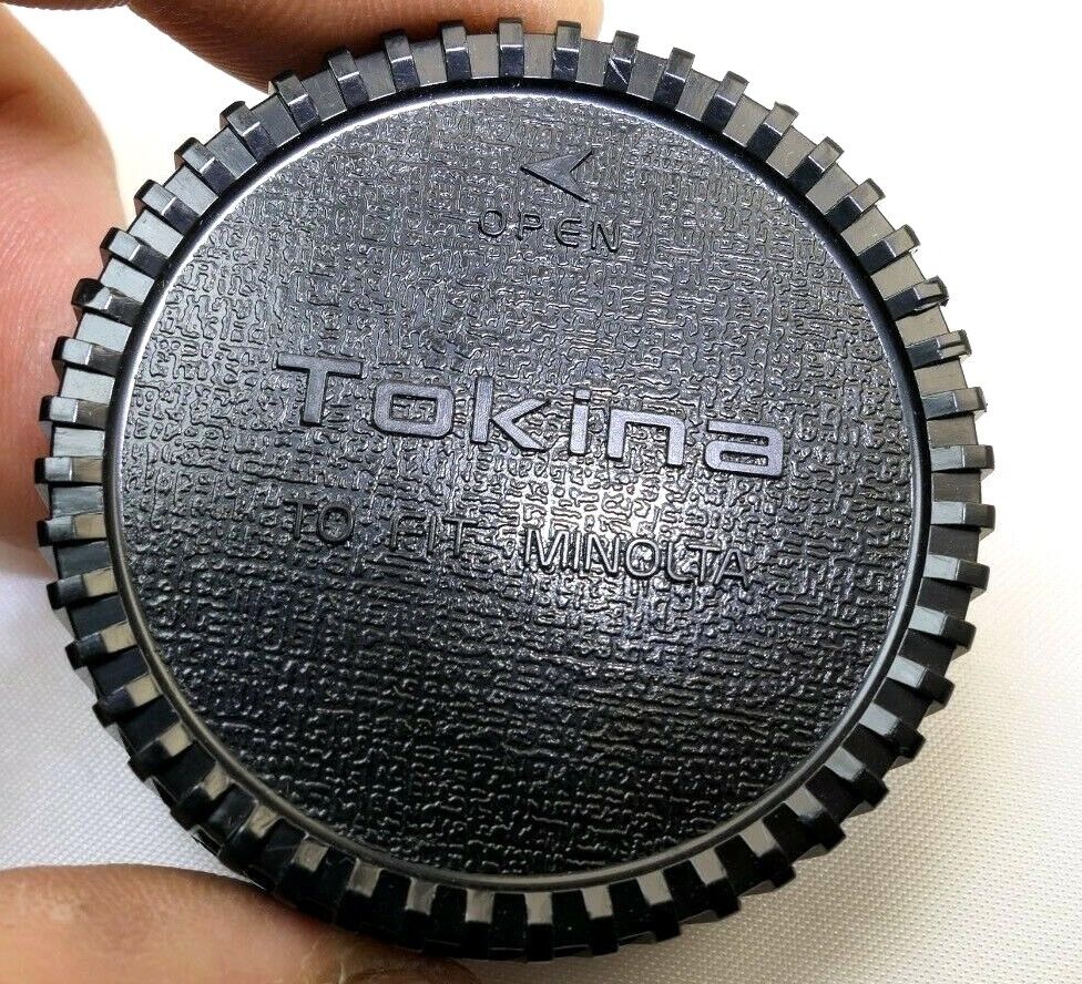 Rear Lens Cap Tokina for Minolta MC MD manual focus lenses