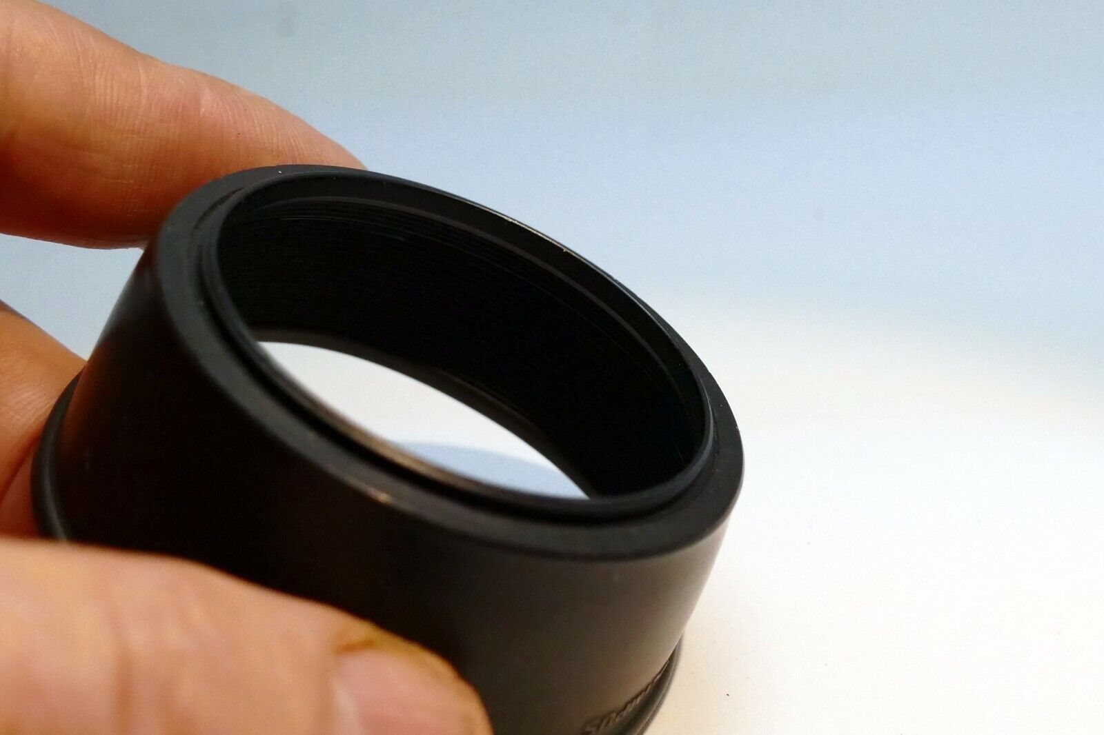 Olympus OM 85mm f2.0 100mm f2.8  lens hood shade for OEM Genuine rubber Zuiko