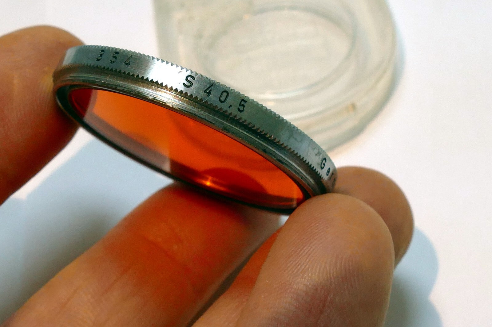 Zeiss IKON Stuttgart 40.5mm Filter Orange O 5X 354 S40.5 FOR Sonnar 5cm f2