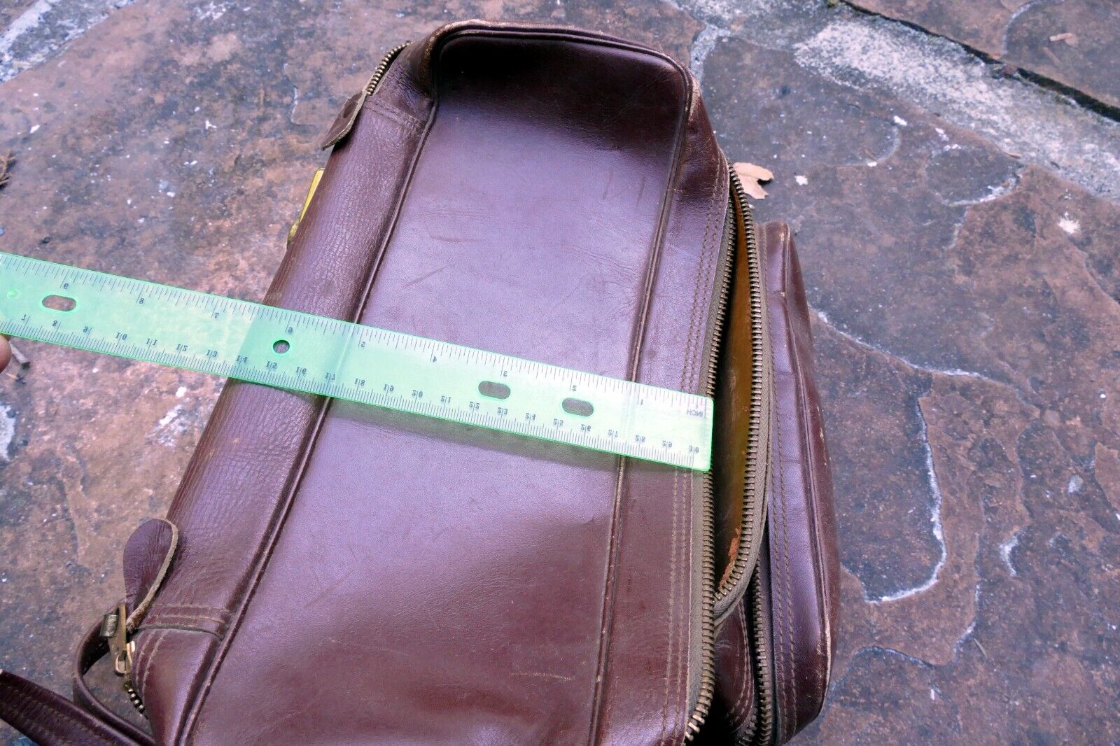 Cheney Genuine Leather Hard Case Camera antique messenger bag made in England