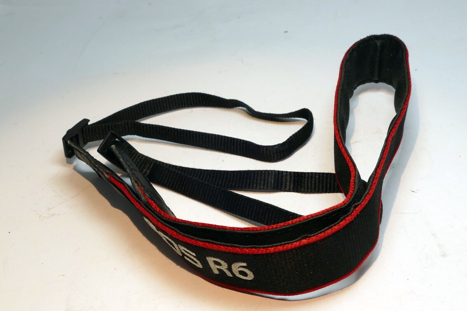 Canon EOS R6 Digital Camera Neck Shoulder Strap Black-Red - -  Genuine OEM