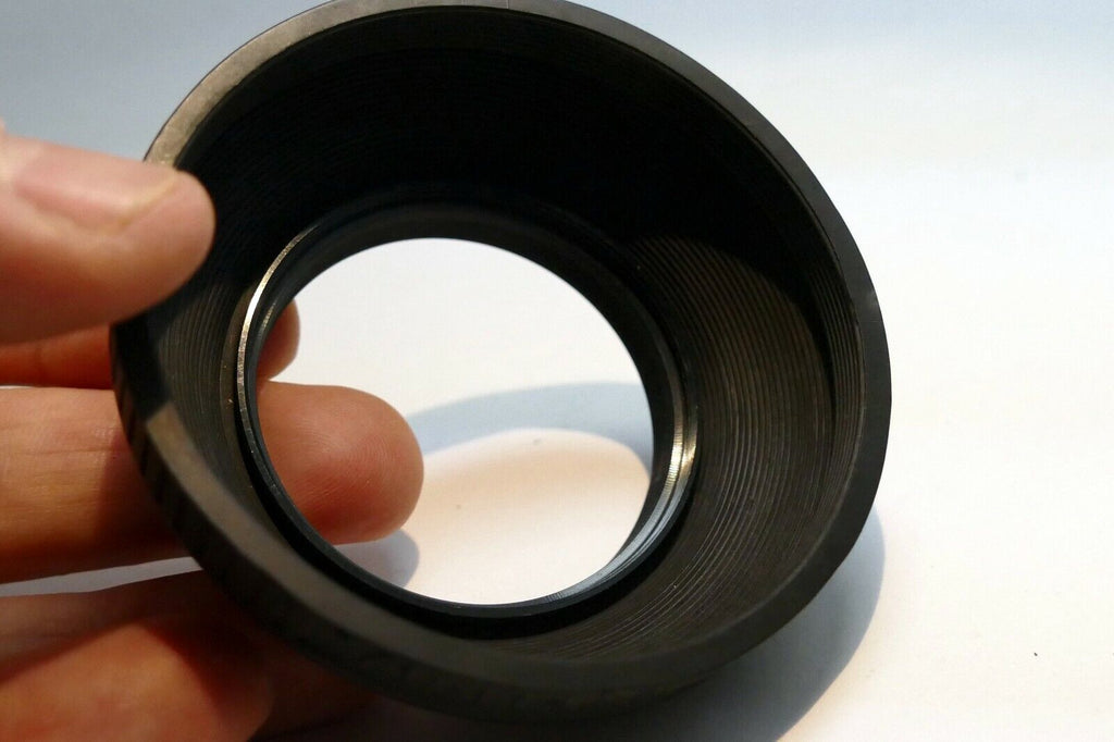 Vivitar 49mm rubber lens hood shade for 50mm f1.9 f2 lenses