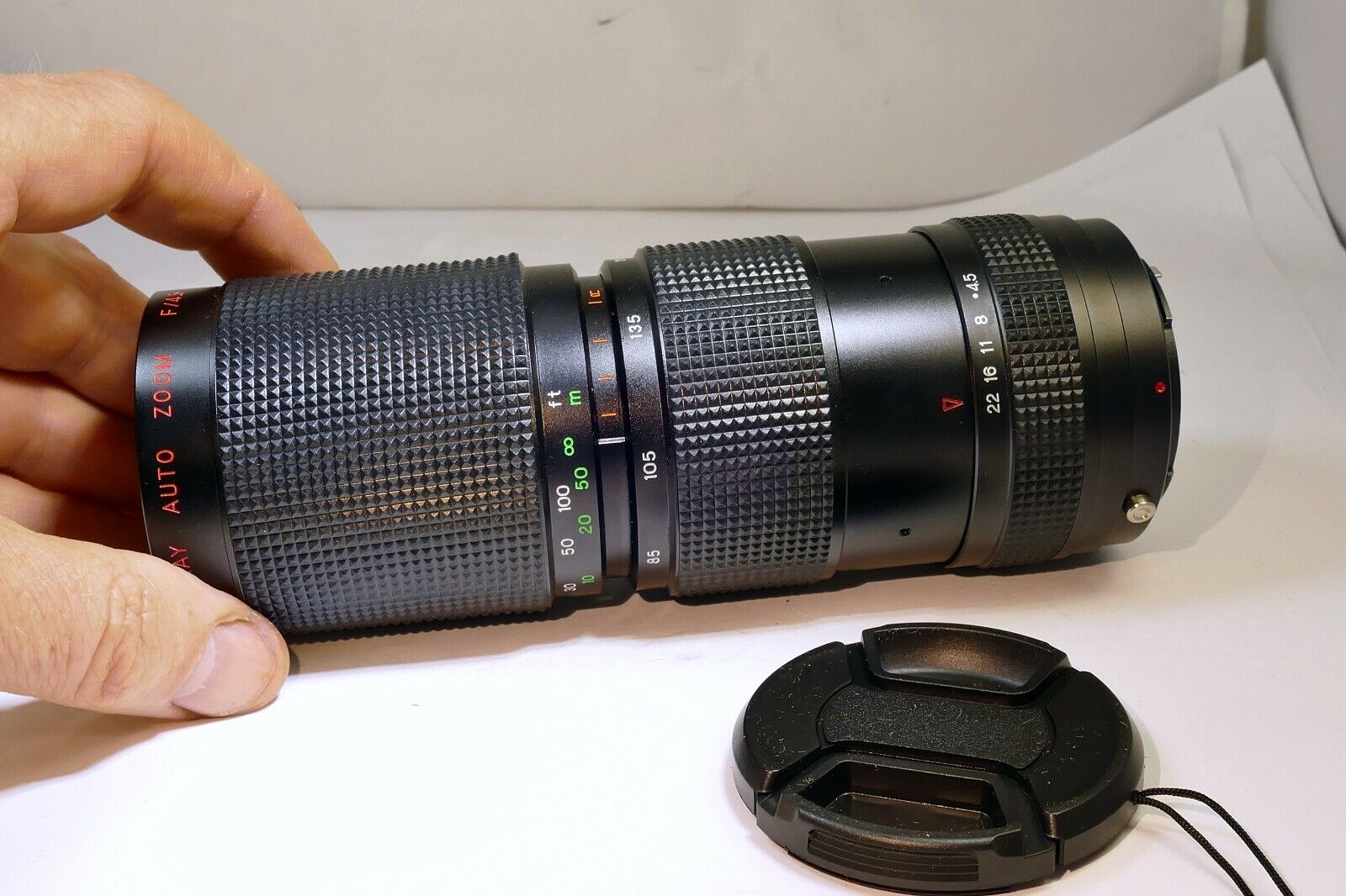Quantaray 85-210mm f4.5 OM Lens  prime manual focus for OM-1 2n