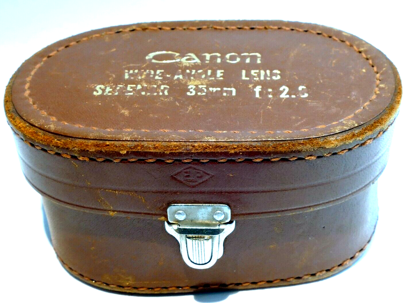 Leather Case for Canon 35mm f2.8 Serenar  & f3.2  L39  Lens rangefinder