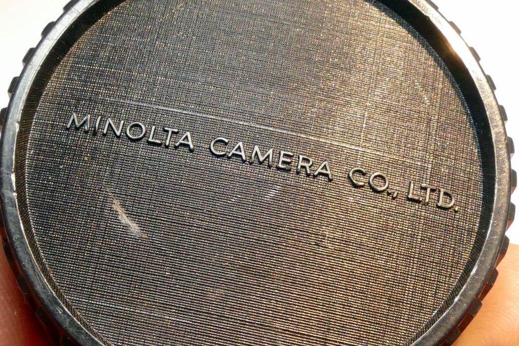Minolta MC MD Rear lens Dust Cap for W Rokkor HG QE Si manual focus Slip on Type