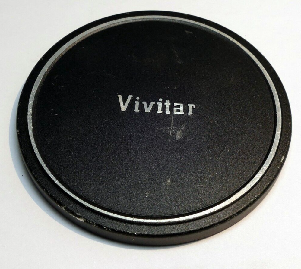 Vivitar   82mm rim Lens Front Cap Metal slip on type