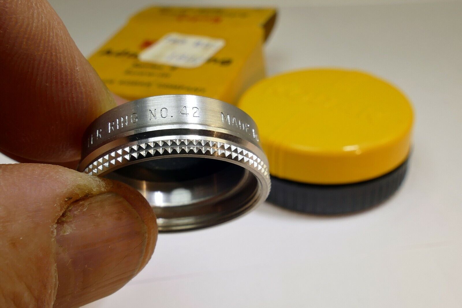 Kodak series 4 IV Adapter No. 42 slip on  to 14.5mm threaded Filter Ring holder