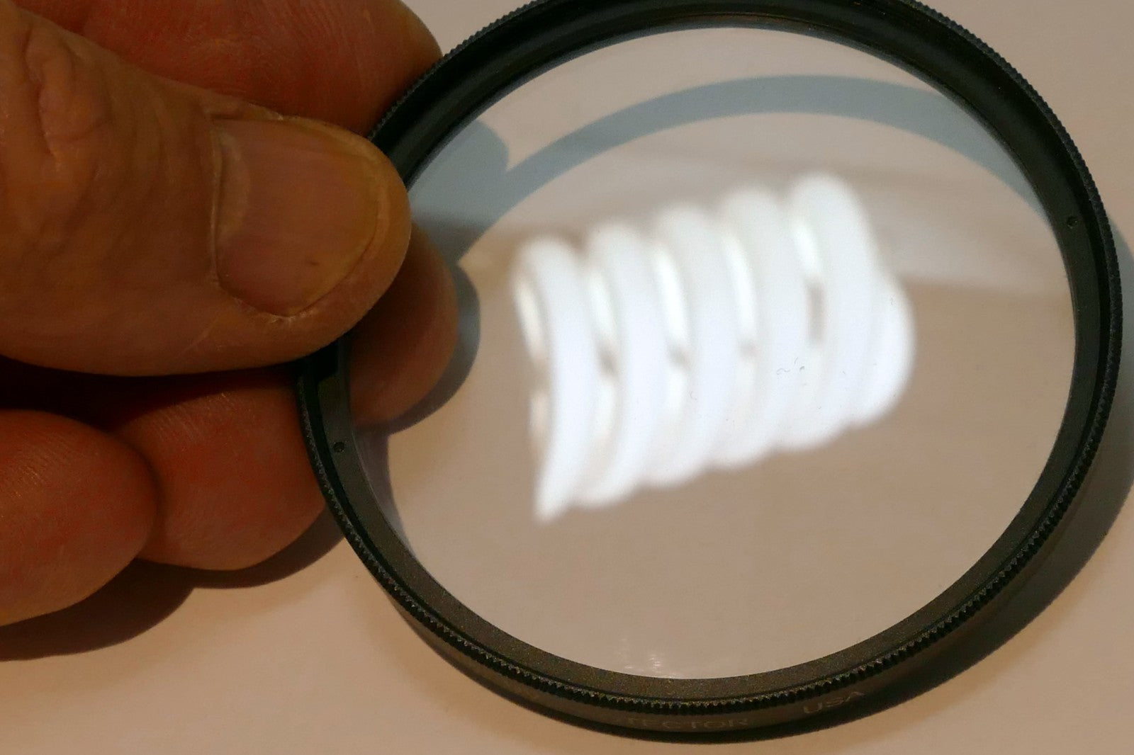 Tiffen 58mm UV protector Filter made in USA -  near mint condition