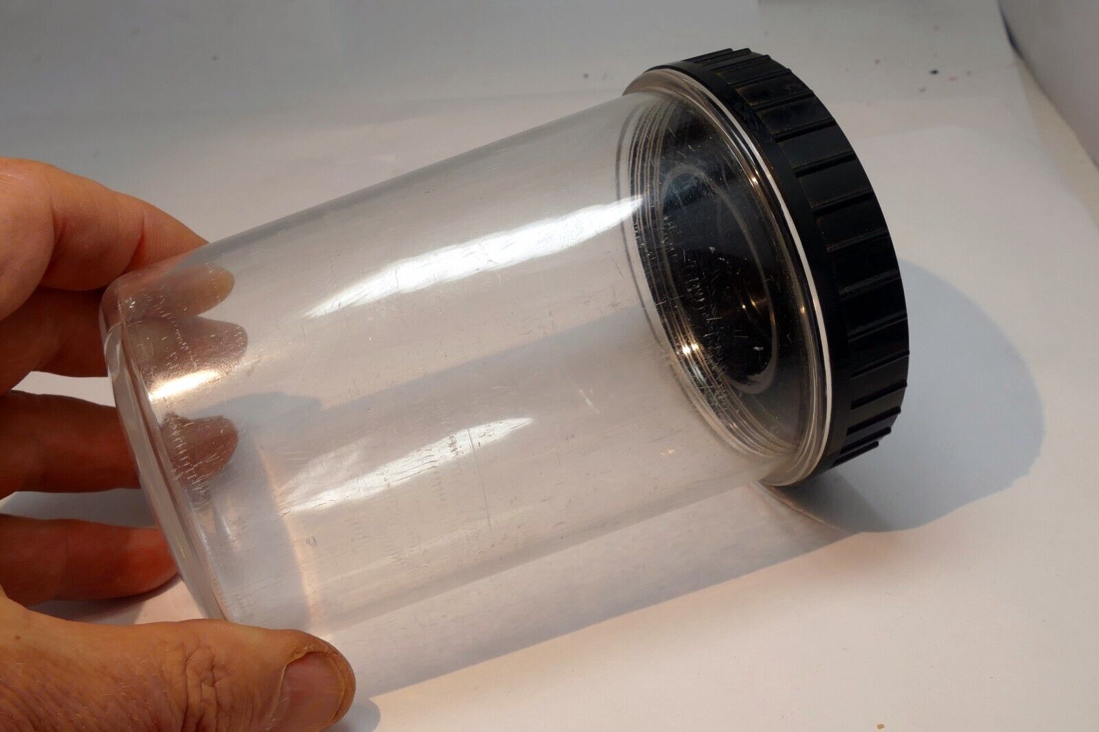 Clear Plastic Protective Case Nikon 85mm f1.8 105mm f2.5 Ai-s Nikkor genuine OEM