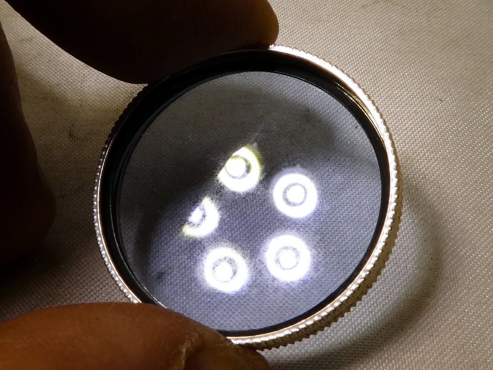 Ednalite CTB-2 82A blue 30mm OD series 5 V drop in Lens Filter