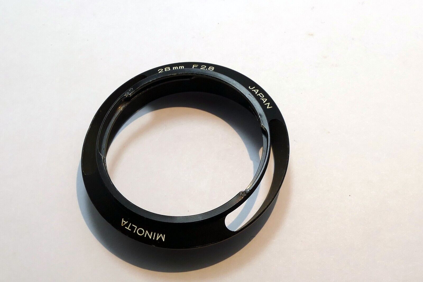 Minolta Hood for 28mm f2.8 Rokkor M mount Leica