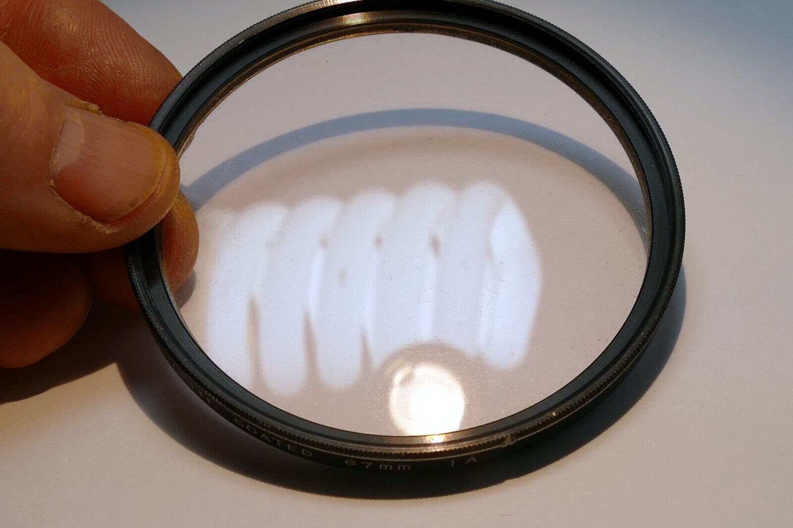 Spiralite 1A  67mm filter  skylight sky