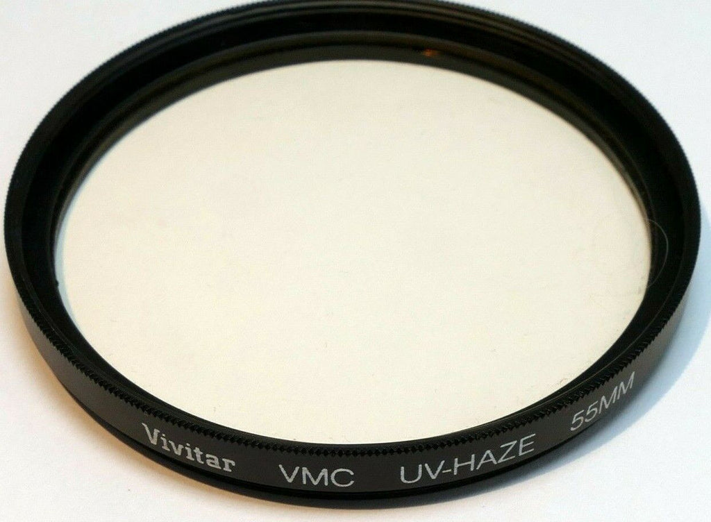 Vivitar UV 55mm Filter Haze VMC Multi-Coated