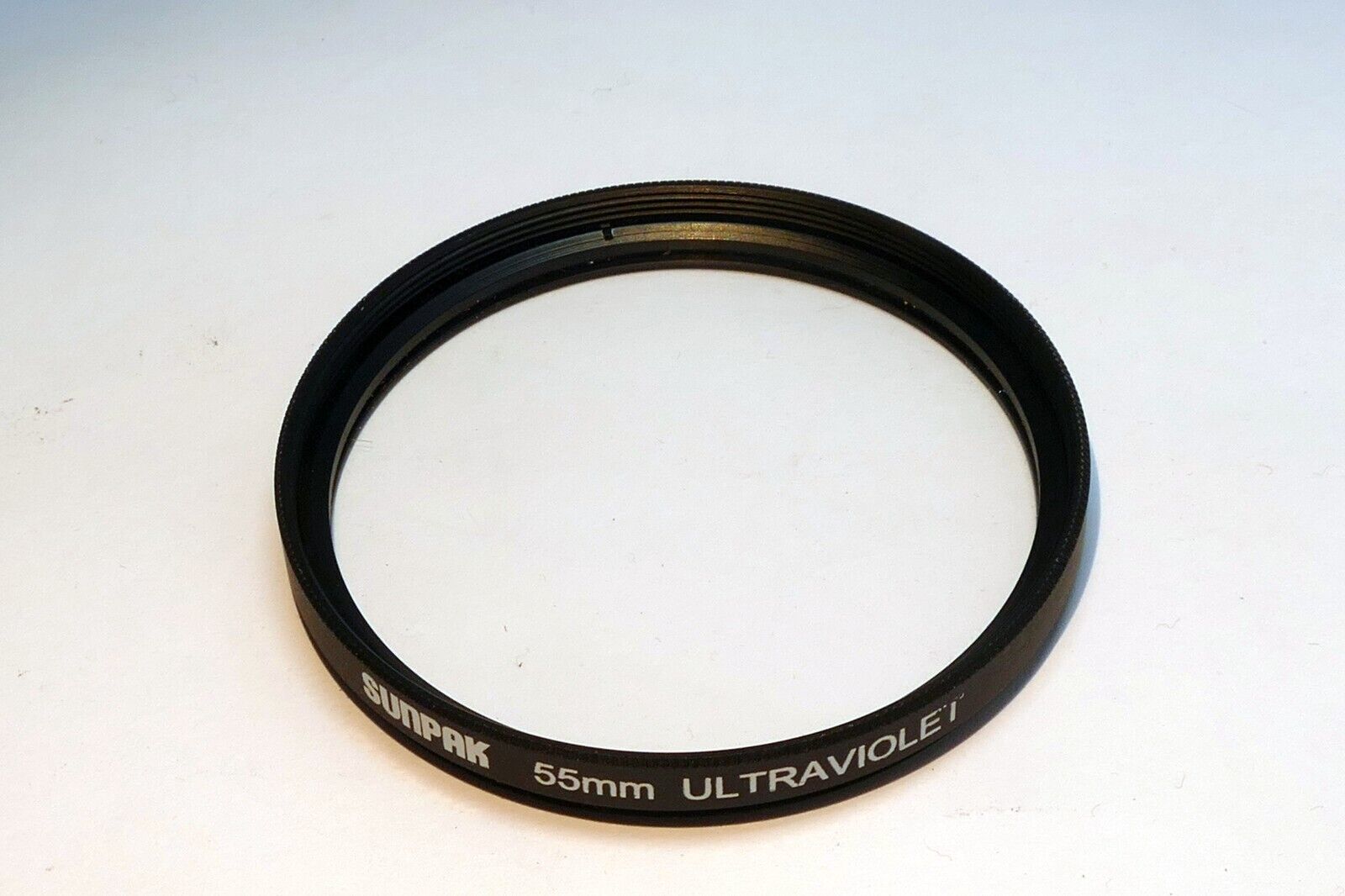 Sunpak Ultraviolet  UV Haze 55mm Filter  excellent condition
