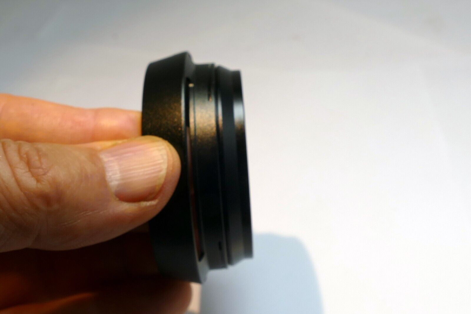 49mm Adapter ring for JJC LH-X100 Hood Shade for Fujinon X100 camera lens BLACK