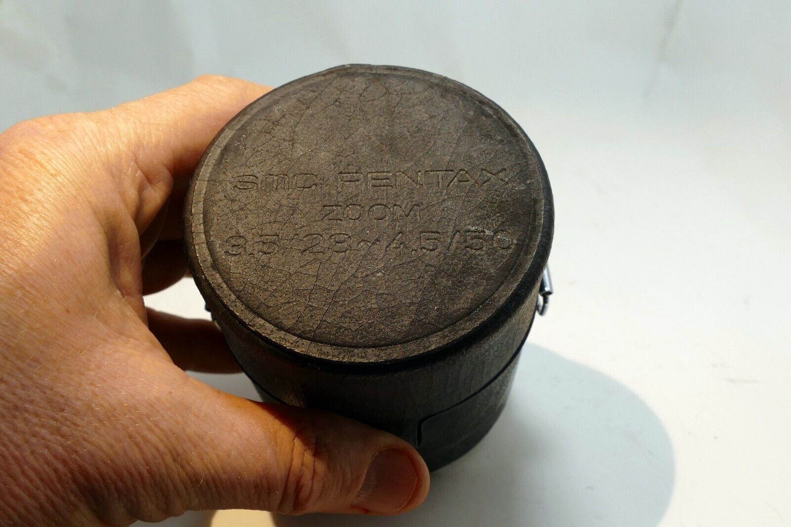 Pentax Hard Case  for 24-50mm f3.5-4.5 A & M lens (fits 50mm f1.4 Takumar 16mm )