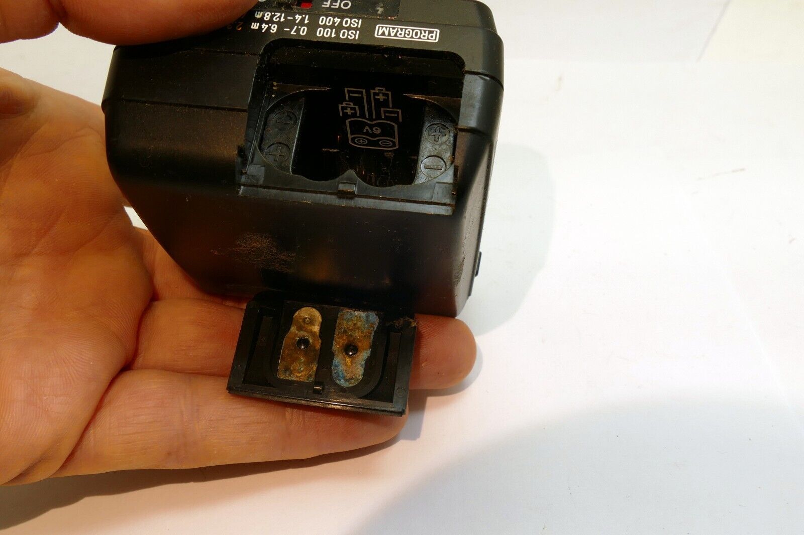 Minolta Maxxum 1800 AF flash - not working corrosion - AS IS parts