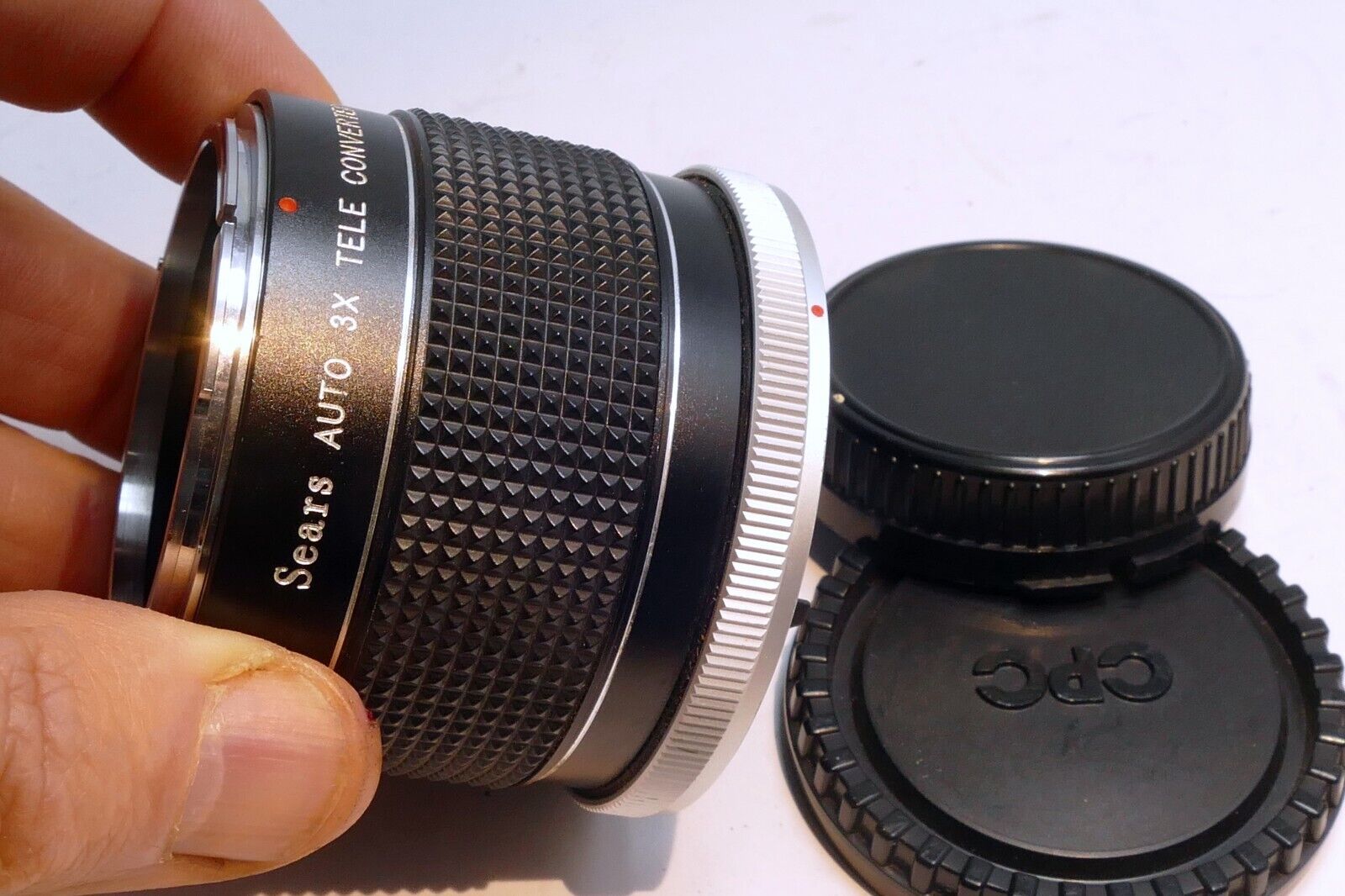 Sears 3X Lens Teleconverter for Canon FD mount manual  focus C/FD