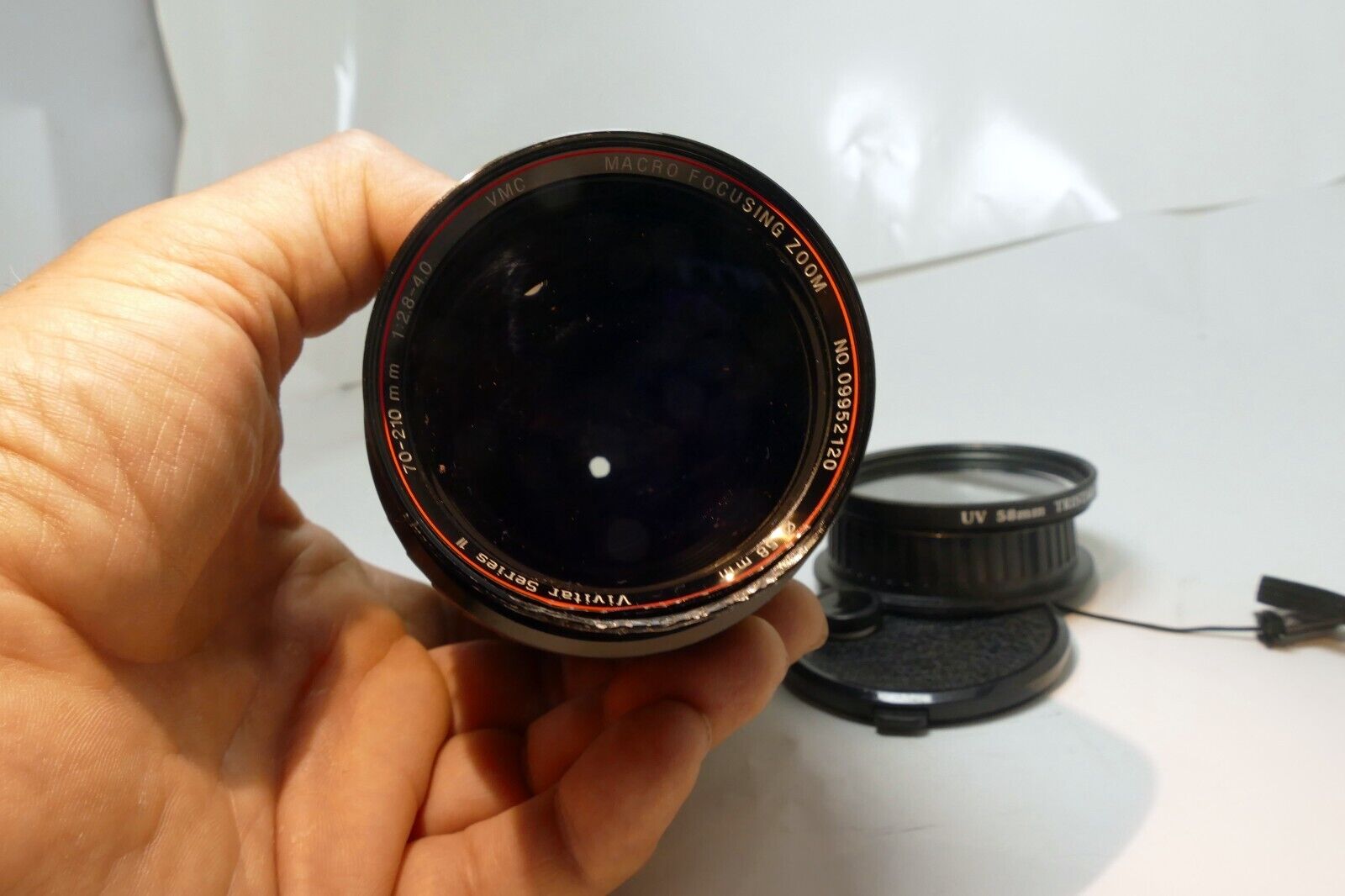 Vivitar Series 1 70-210mm f2.8-4 Macro Focusing Zoom for CANON FD = PARTS AS IS