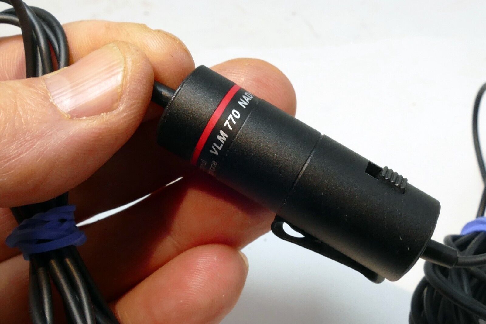 NADY VLM 770 Clip on Lapel Video Camcorder Microphone Omnidirectional 3.5mm