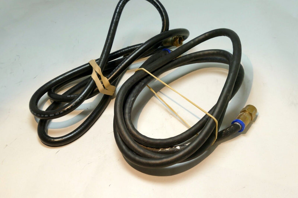 Solid Copper Coax Cable HDTV Antenna Internet Satellite Coaxial 3 feet pack of 2