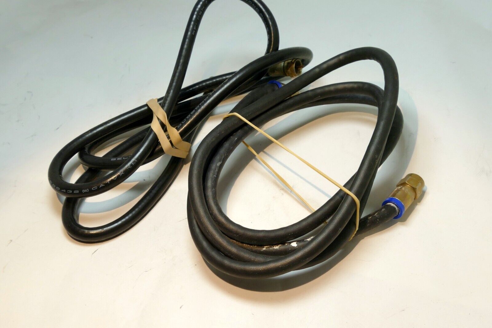 Solid Copper Coax Cable HDTV Antenna Internet Satellite Coaxial 3 feet pack of 2