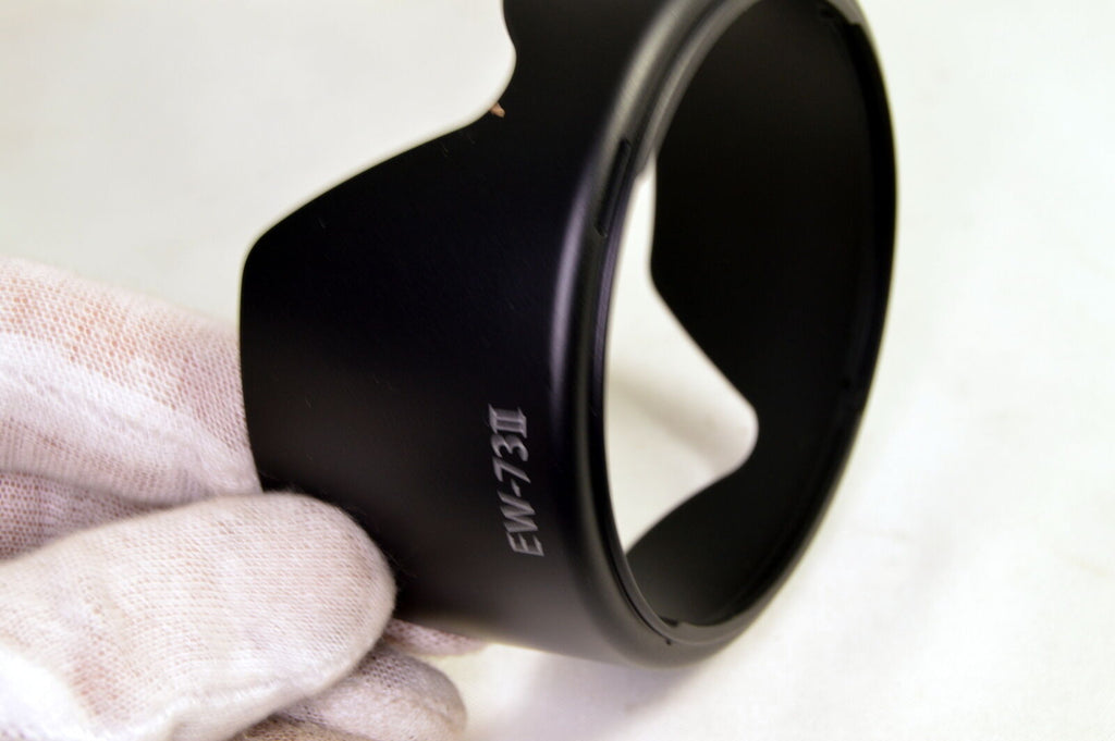 Aftermarket  EW-73 II Lens hood Replace 73II 24-85mm f3.5-4.5 EF  24mm f1.4 USM