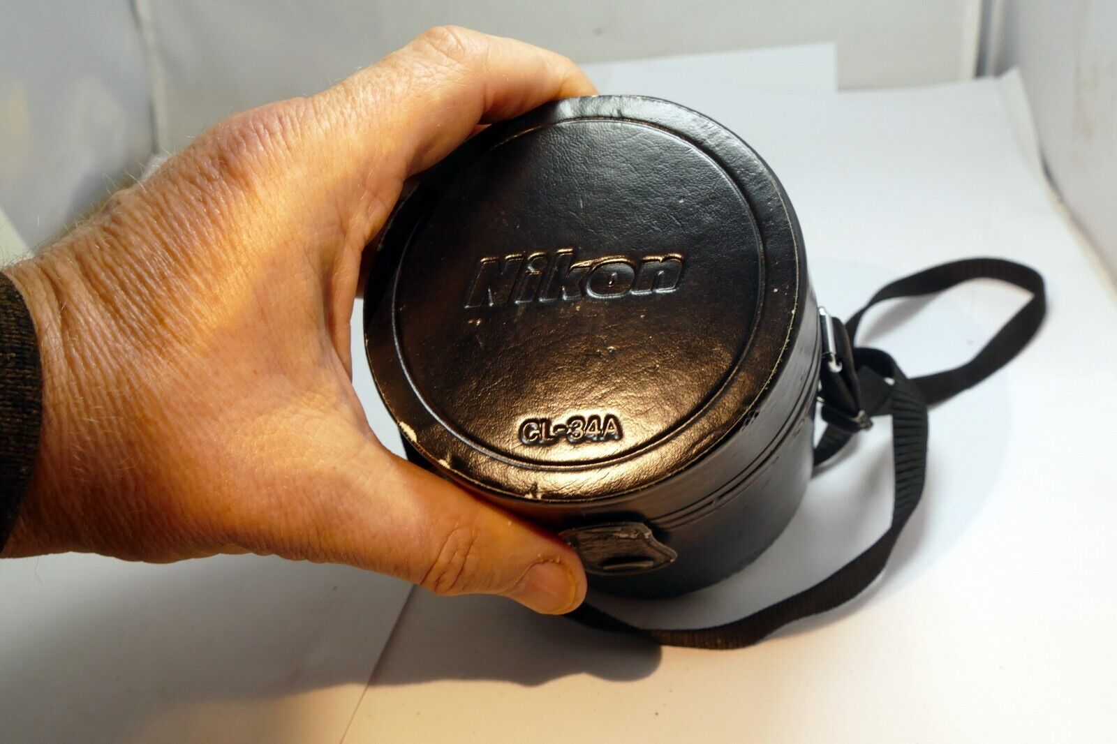 Nikon CL-34A Lens Hard Case (for 50mm f1.4 Ai-s Nikkor ) - Genuine OEM