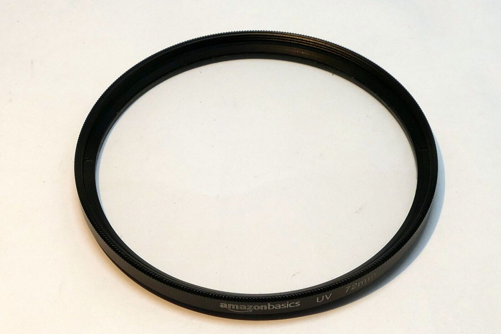 Amazon Basics  72mm Digital Glass  UV   Lens Filter
