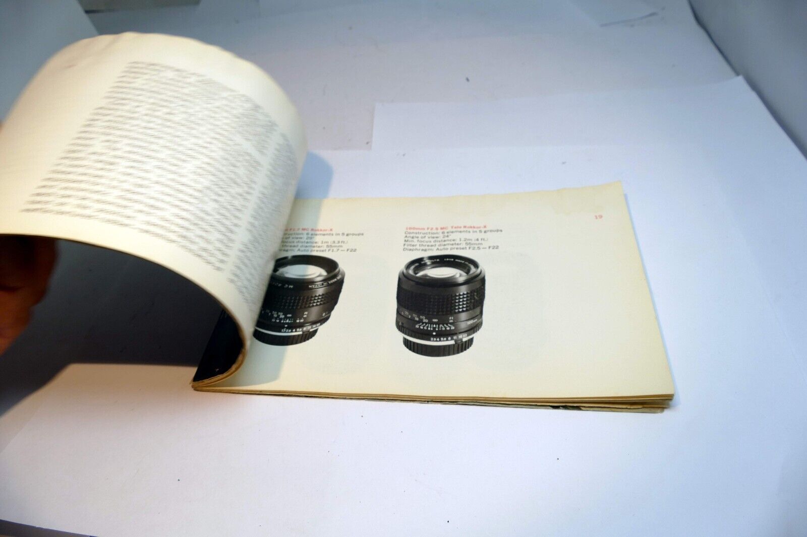 Guide To Minolta SLR Camera System SRT  Celtic Rokkor Lens Brochure Add SRT 101