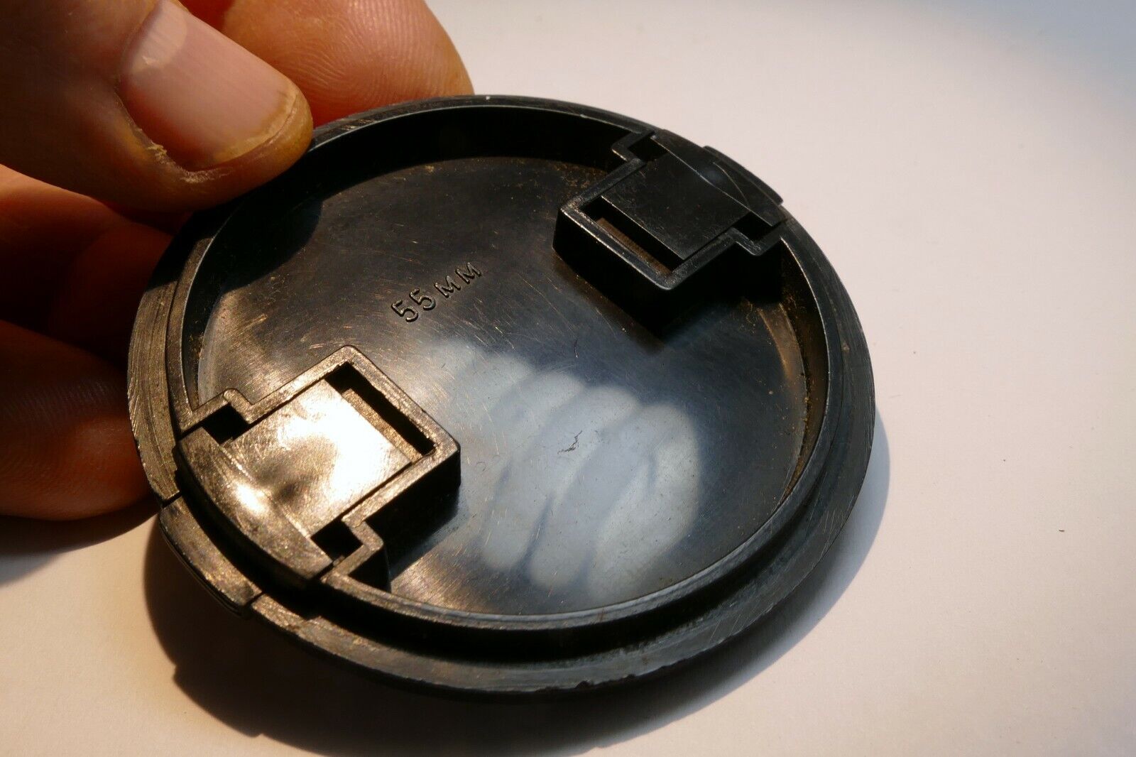 Plastic 55mm Lens front Cap vintage black  for f2.8 f3.5 28mm 35mm