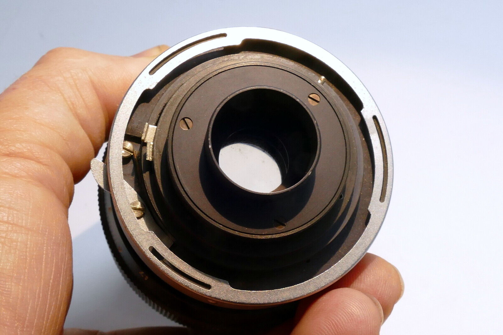 Topcon Topcor UV 135mm f4 lens with heavy haze / fungus AS IS parts or repair