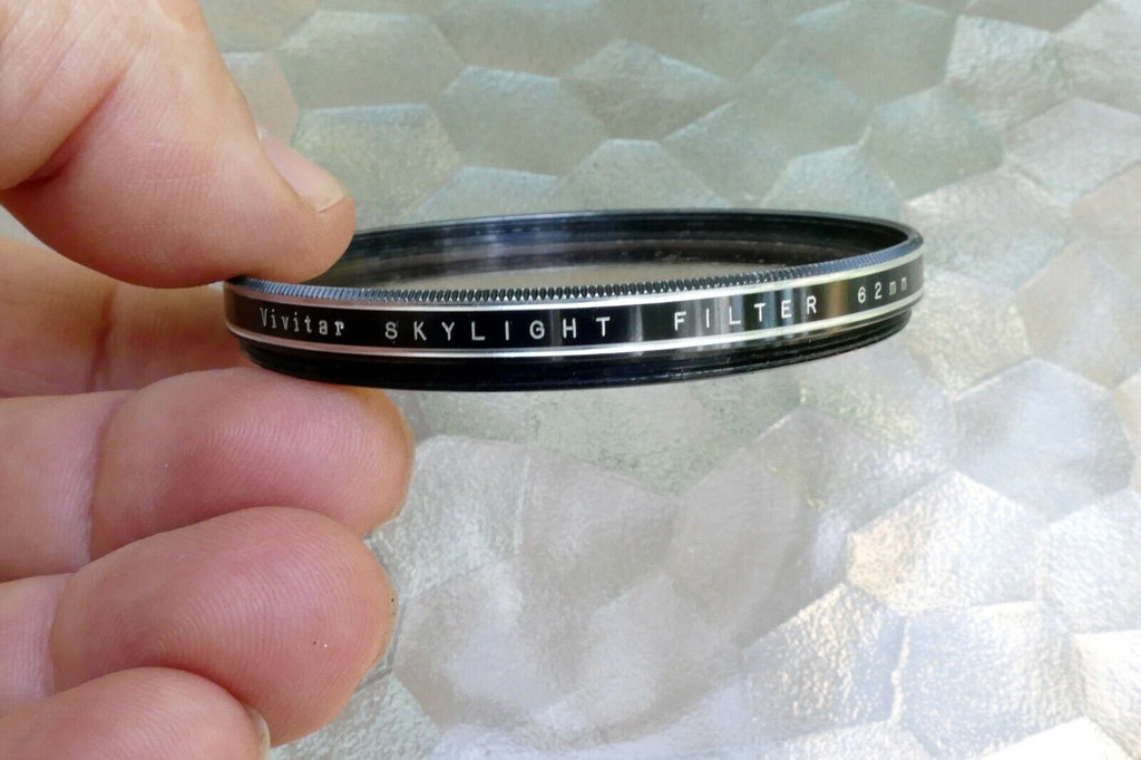 Vivitar  1A skylight  62mm  Filter  Lens Genuine OEM  made in Japan