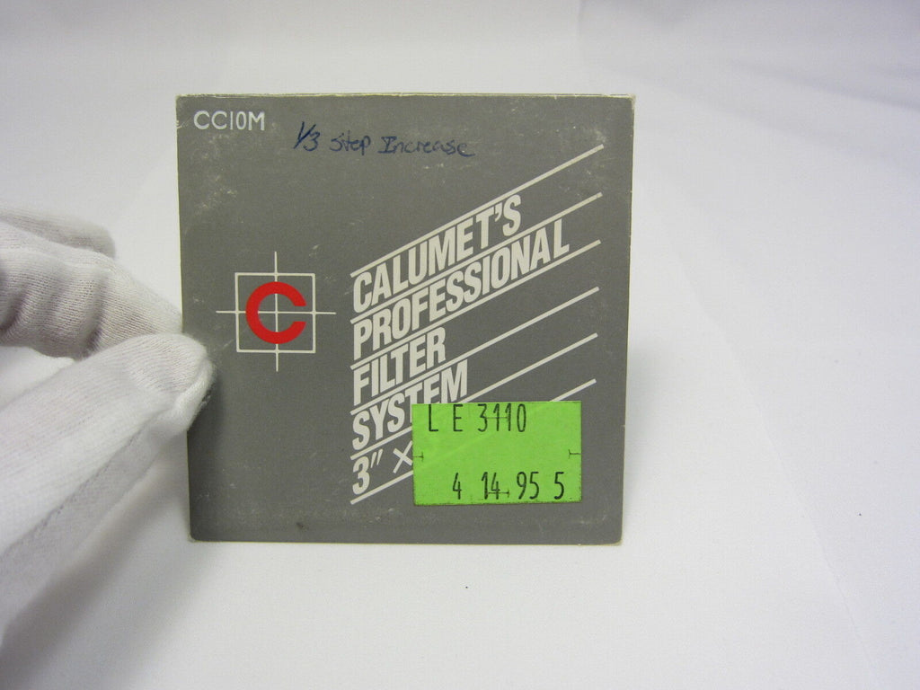 Gelatin CALUMET'S PROFESSIONAL FILTER SYSTEM CC10M 3X3" Made in England 6422012