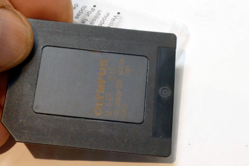 Olympus M-64P (D)10 64MB memory card Smart Media - OEM Genuine