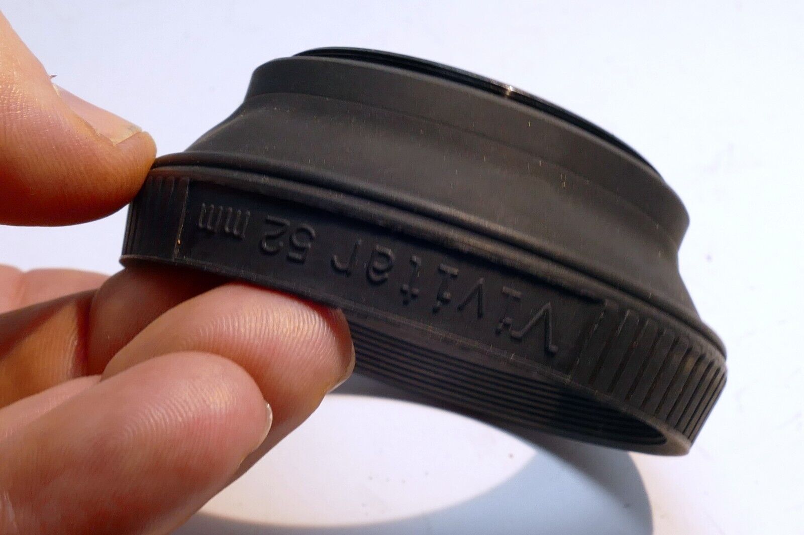 Vivitar  52mm OD Lens Hood Shade screw in metal threaded for  50mm f1.8