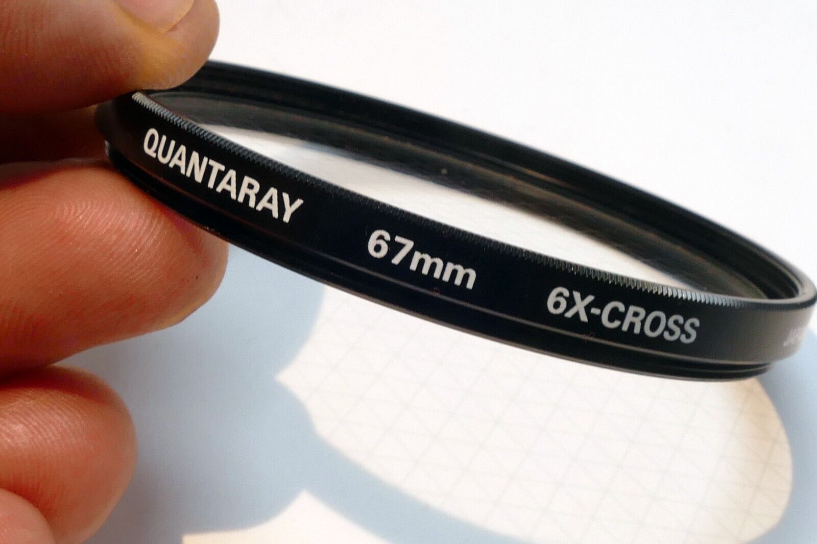 Quantaray 67mm 1B Lens Filter 6X Cross Screen made in Japan