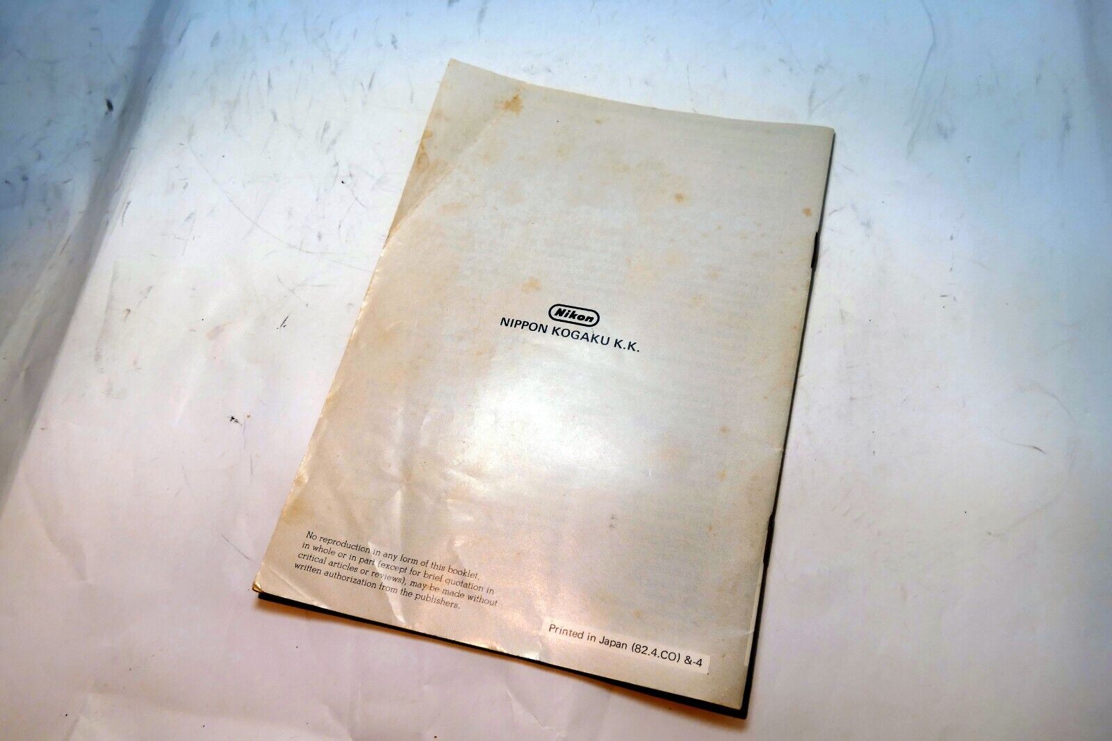 Nikon E series 75-150mm f3.5 Ai-s LENS Instruction Guide Manual 1982