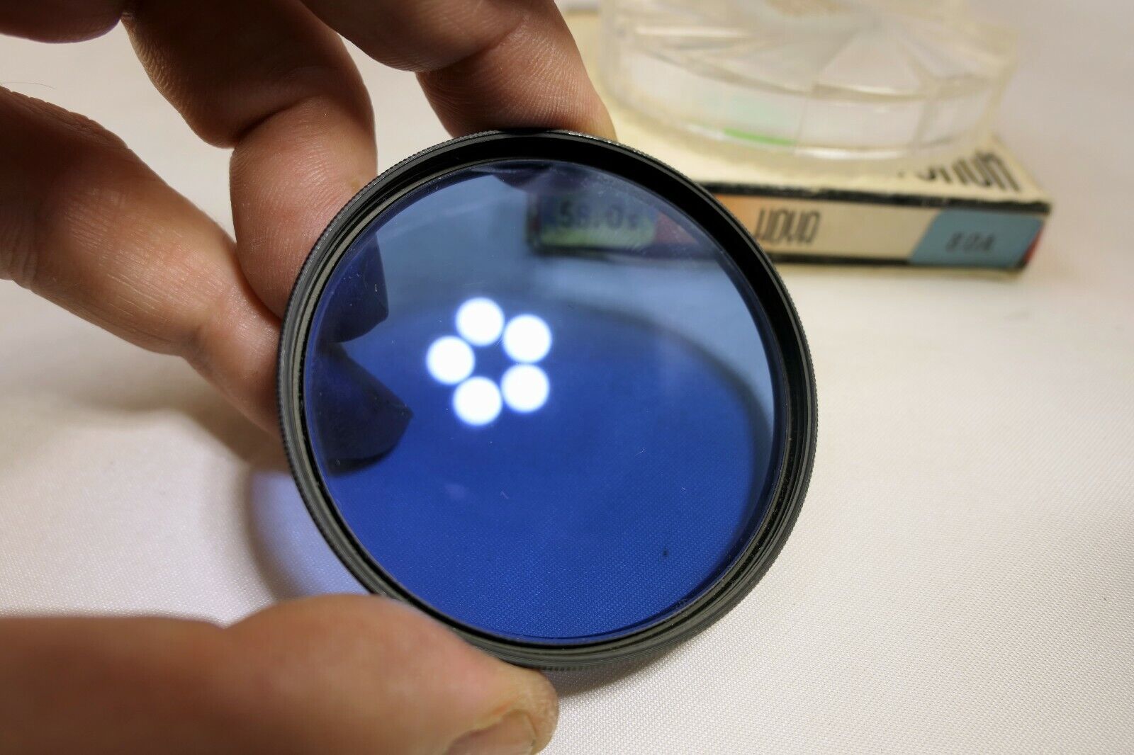 HOYA 58mm 80A Blue  Lens Filter screw in type boxed