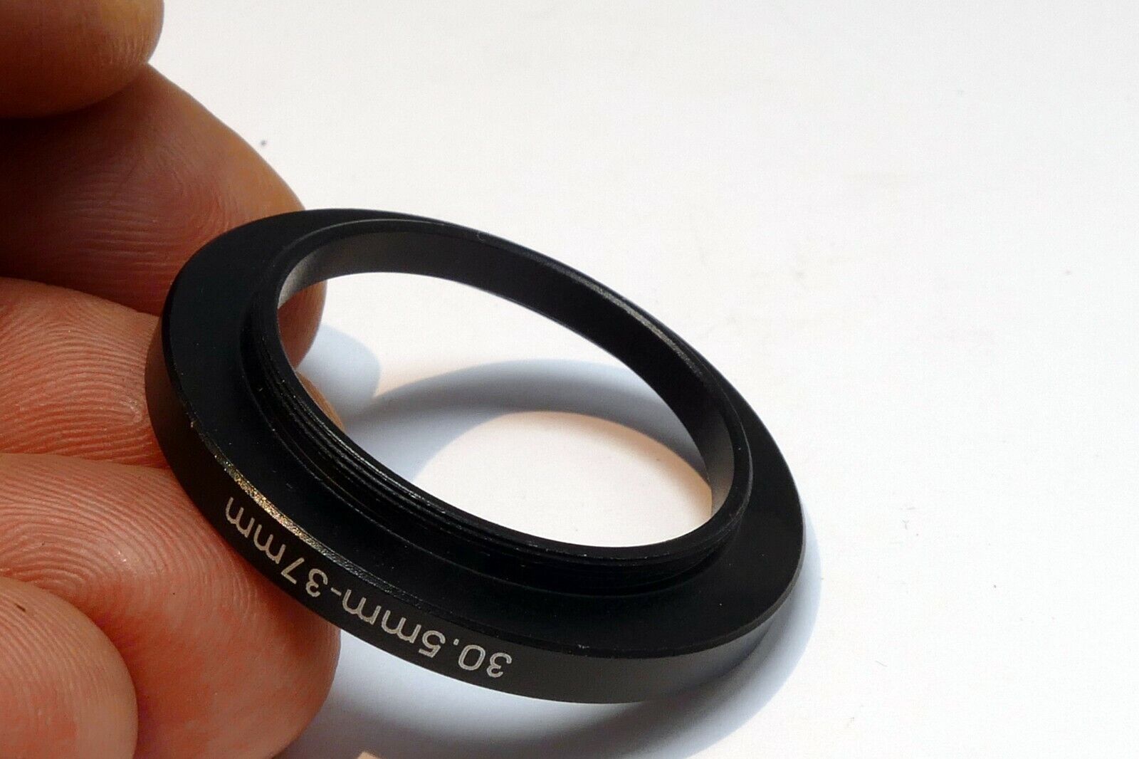 30.5mm to 37mm Step-Up ring Metal adapter  double threaded lens