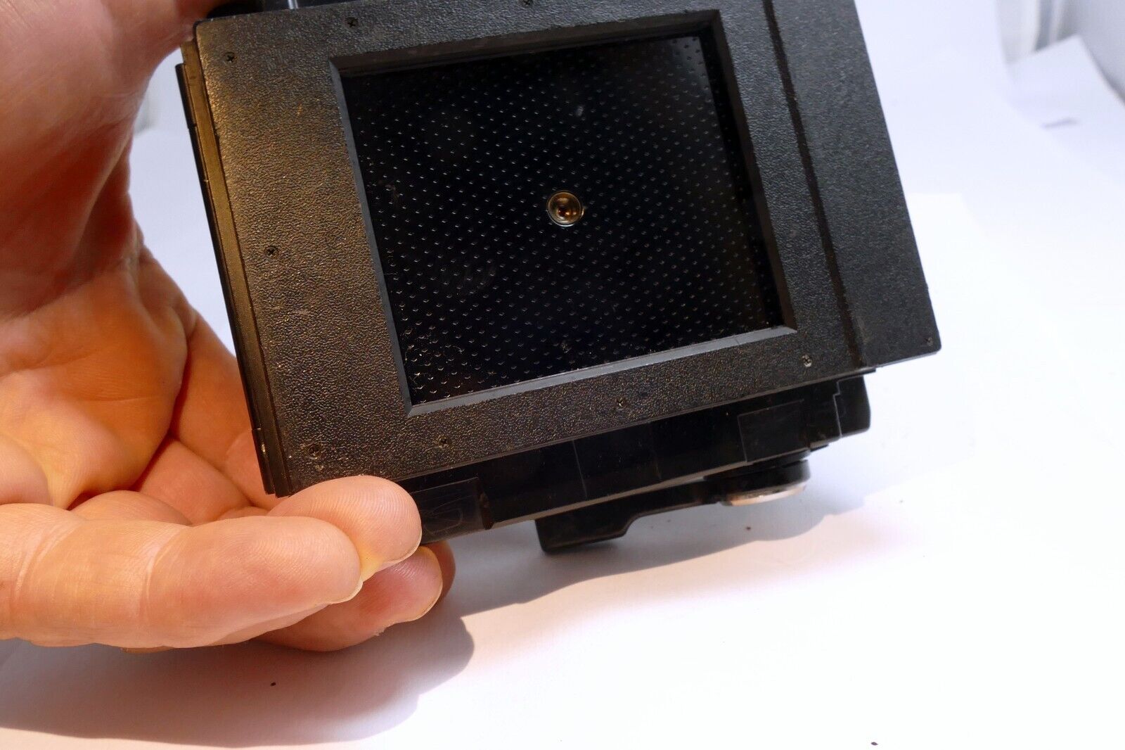 Mamiya Rb 67 6X7 PRO S Camera Late 220 Film Back - AS IS stuck - PARTS REPAIR