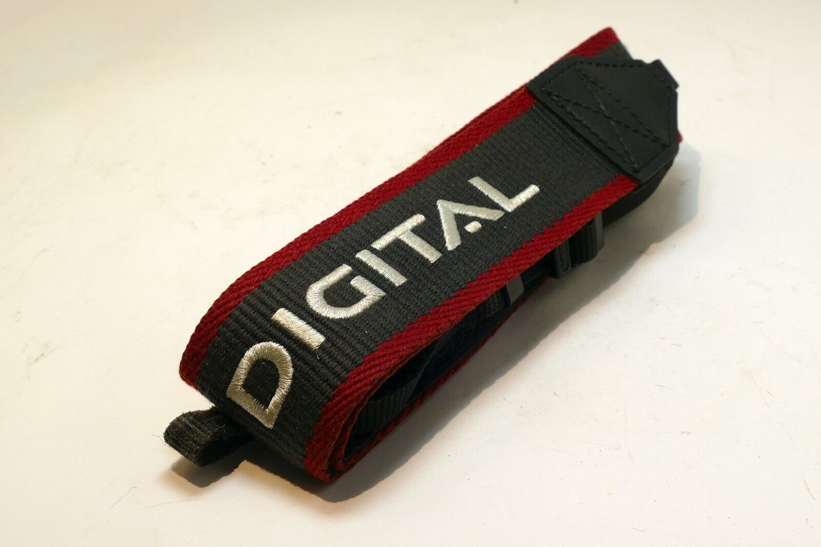Canon Digital Gray-Silver Logo Camera Neck Strap - genuine original OEM
