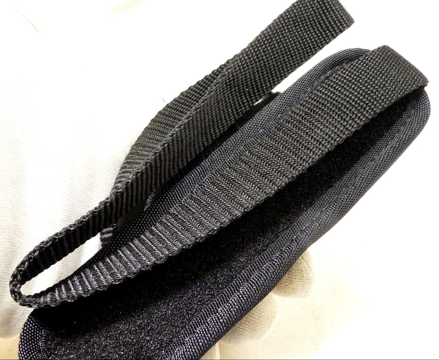 Black Neck Shoulder Strap for camera case Nylon Sturdy with Metal Clips