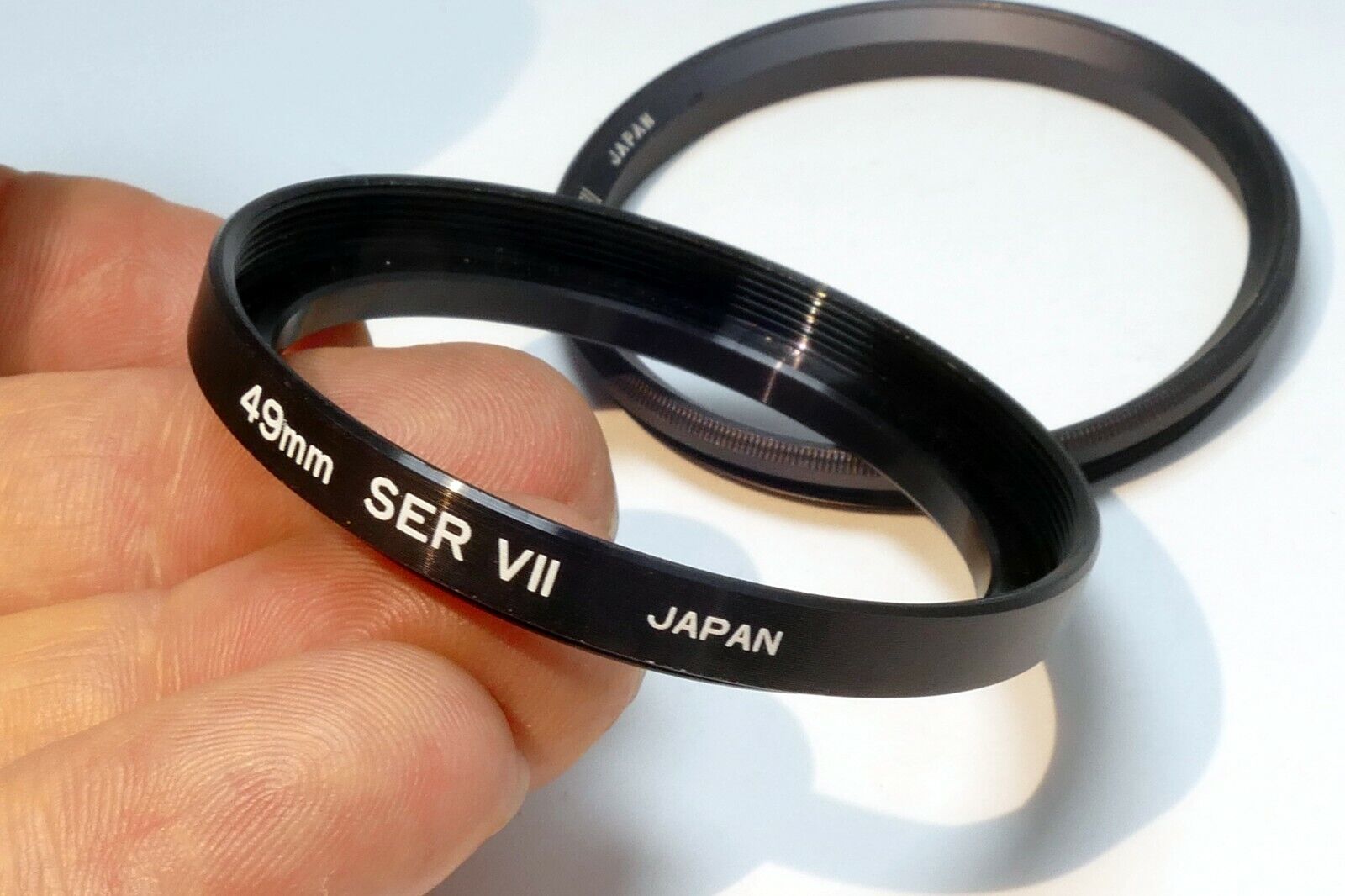 49mm to 54mm step up Adapter series 7 VII Filter Holder w/ retaining ring