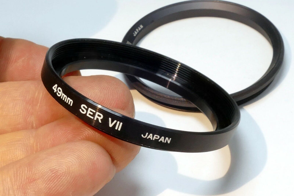 49mm to 54mm step up Adapter series 7 VII Filter Holder w/ retaining ring